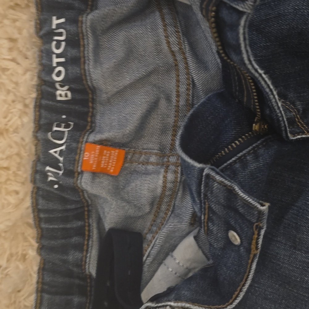 PLACE Boy's Blue Bootcut Jeans